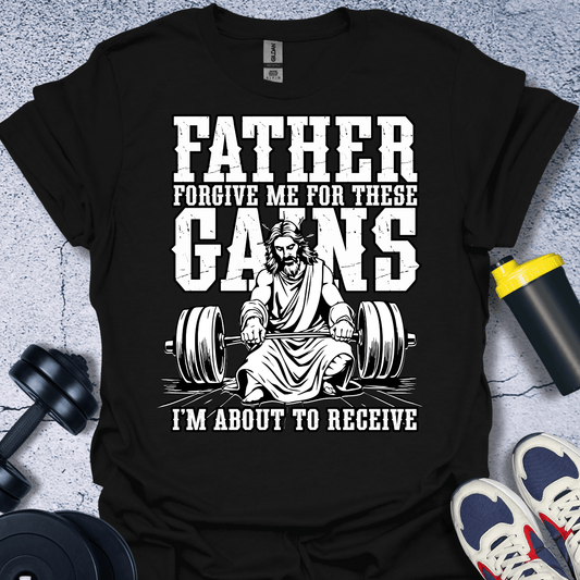 T-Shirt Black / S Father forgive Me T-Shirt