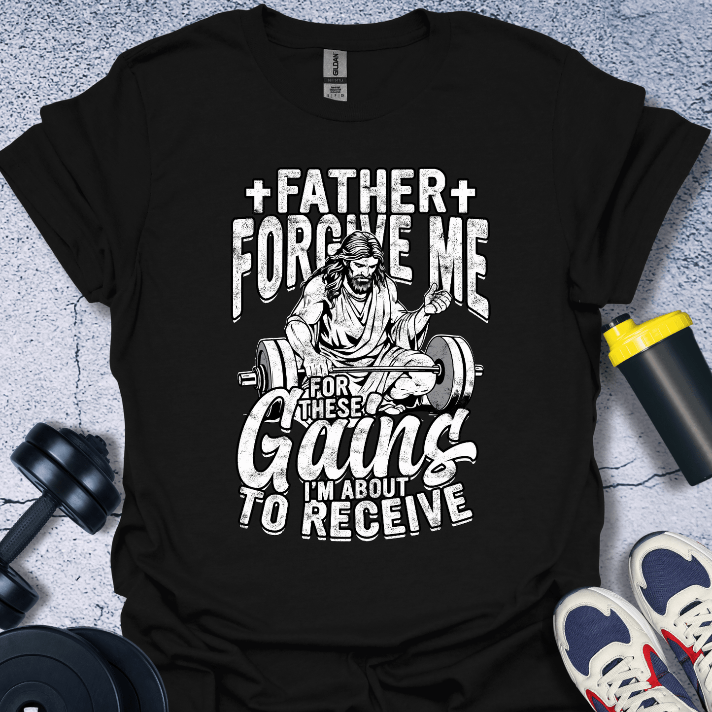 T-Shirt Black / S Father Forgive Me T-Shirt