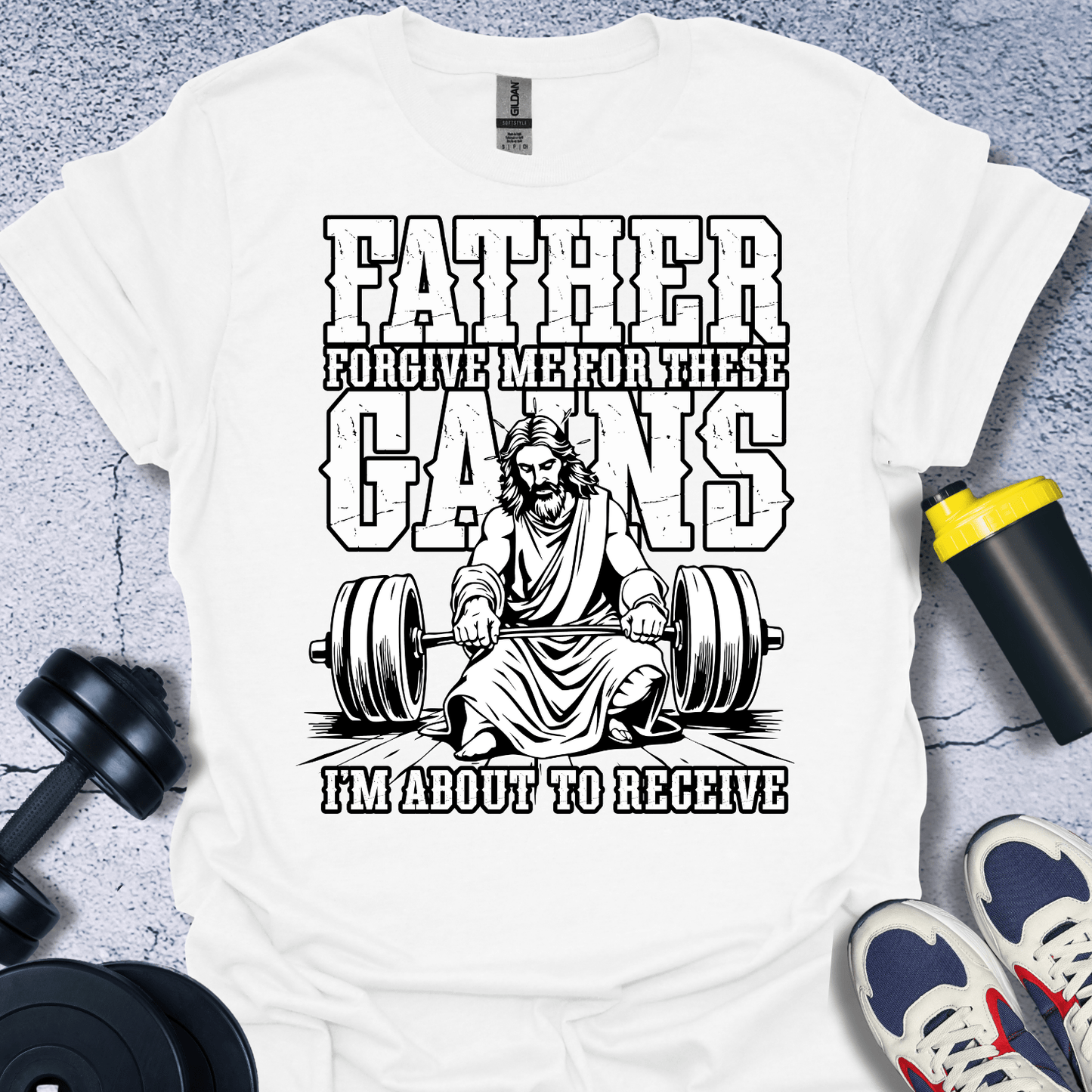 T-Shirt White / S Father forgive Me T-Shirt