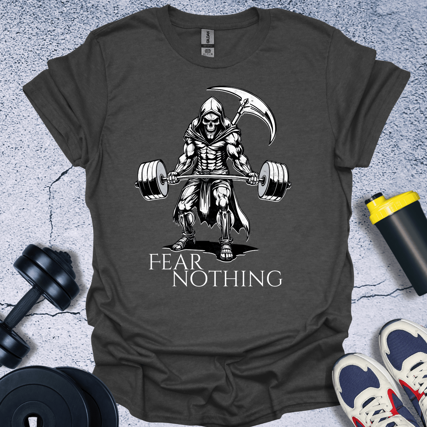 T-Shirt Dark Heather / S Fear Nothing T-Shirt