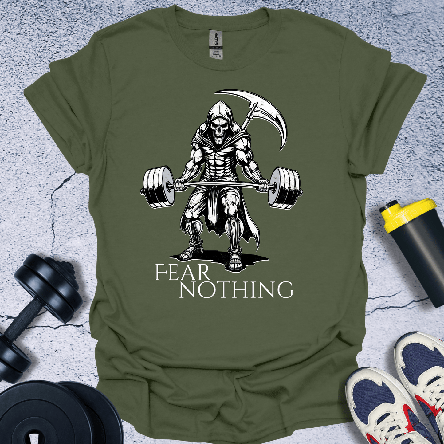 T-Shirt Military Green / S Fear Nothing T-Shirt