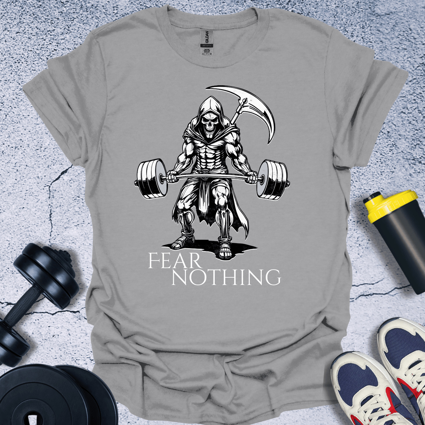 T-Shirt Sport Grey / S Fear Nothing T-Shirt