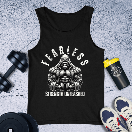 Tank Top Black / XS Fearless Strength Unleashed Tank Top