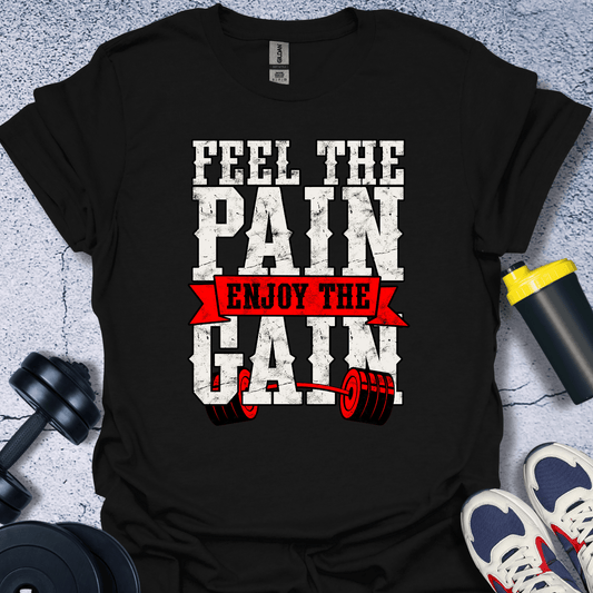 T-Shirt Black / S Feel The Pain T-Shirt