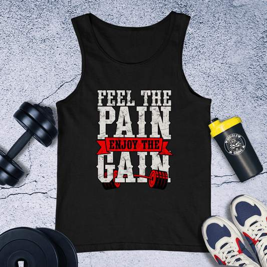 Tank Top Black / XS Feel The Pain Tank Top