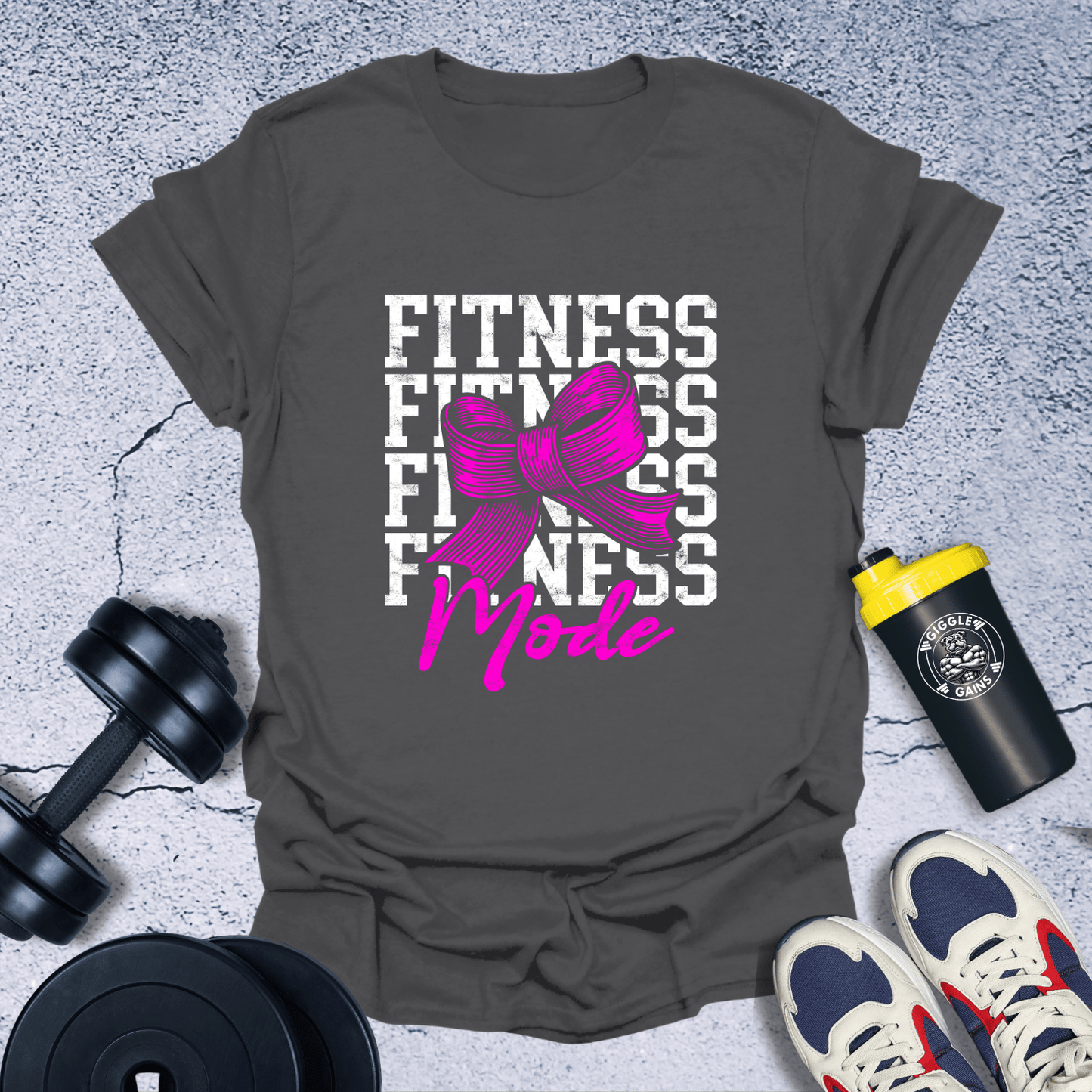 T-Shirt Charcoal / S Fitness Mode T-Shirt