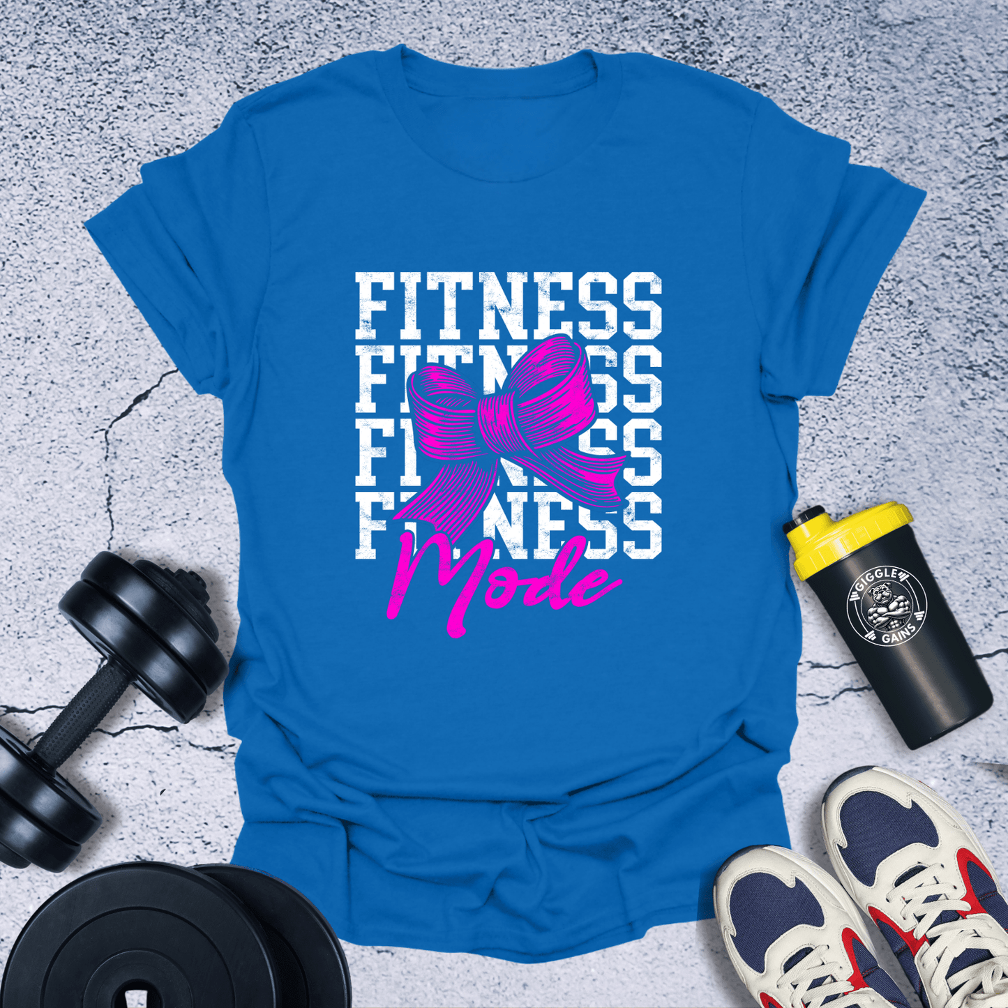 T-Shirt Royal / S Fitness Mode T-Shirt