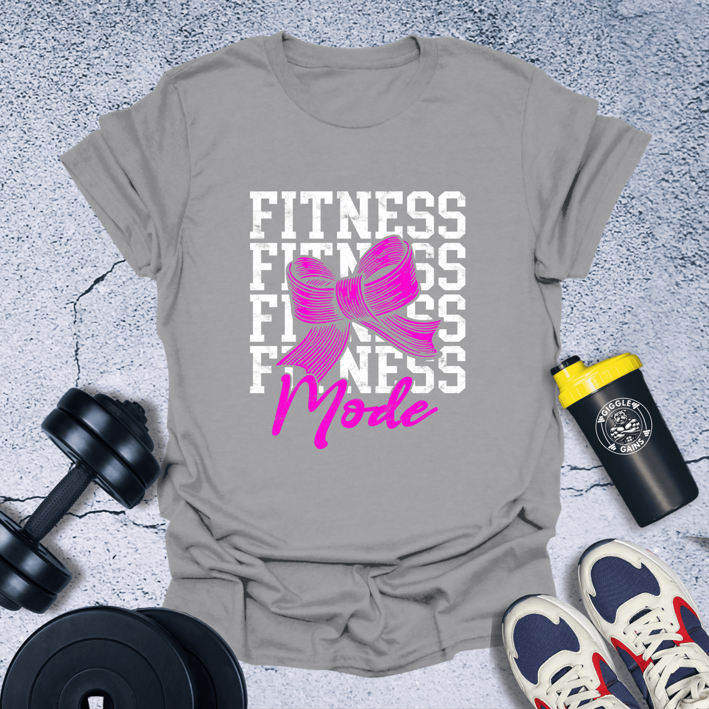 T-Shirt Sport Grey / S Fitness Mode T-Shirt