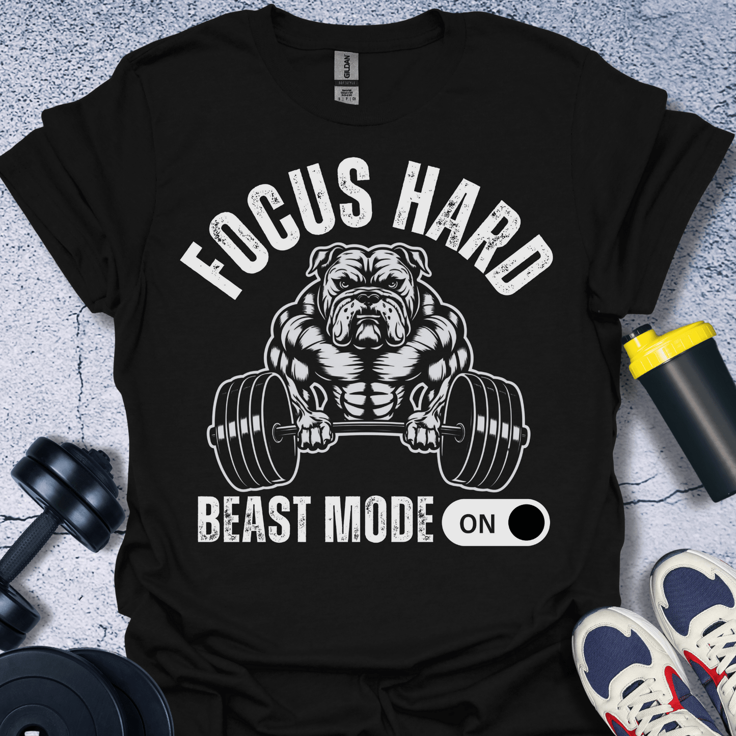 T-Shirt Black / S Focus Hard T-Shirt