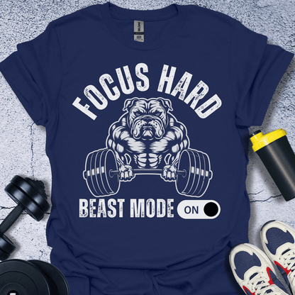 T-Shirt Navy / S Focus Hard T-Shirt