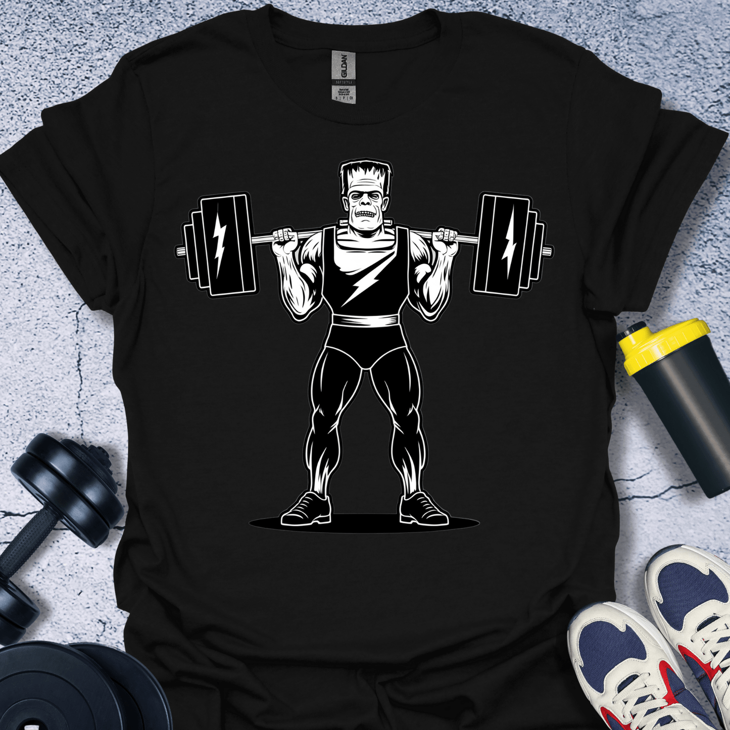 T-Shirt Black / S Frankenstein Lifting T-Shirt