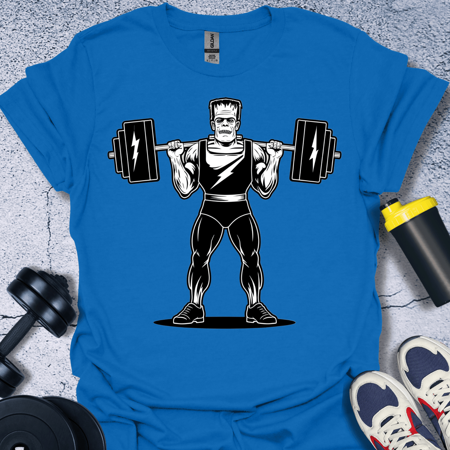 T-Shirt Royal / S Frankenstein Lifting T-Shirt