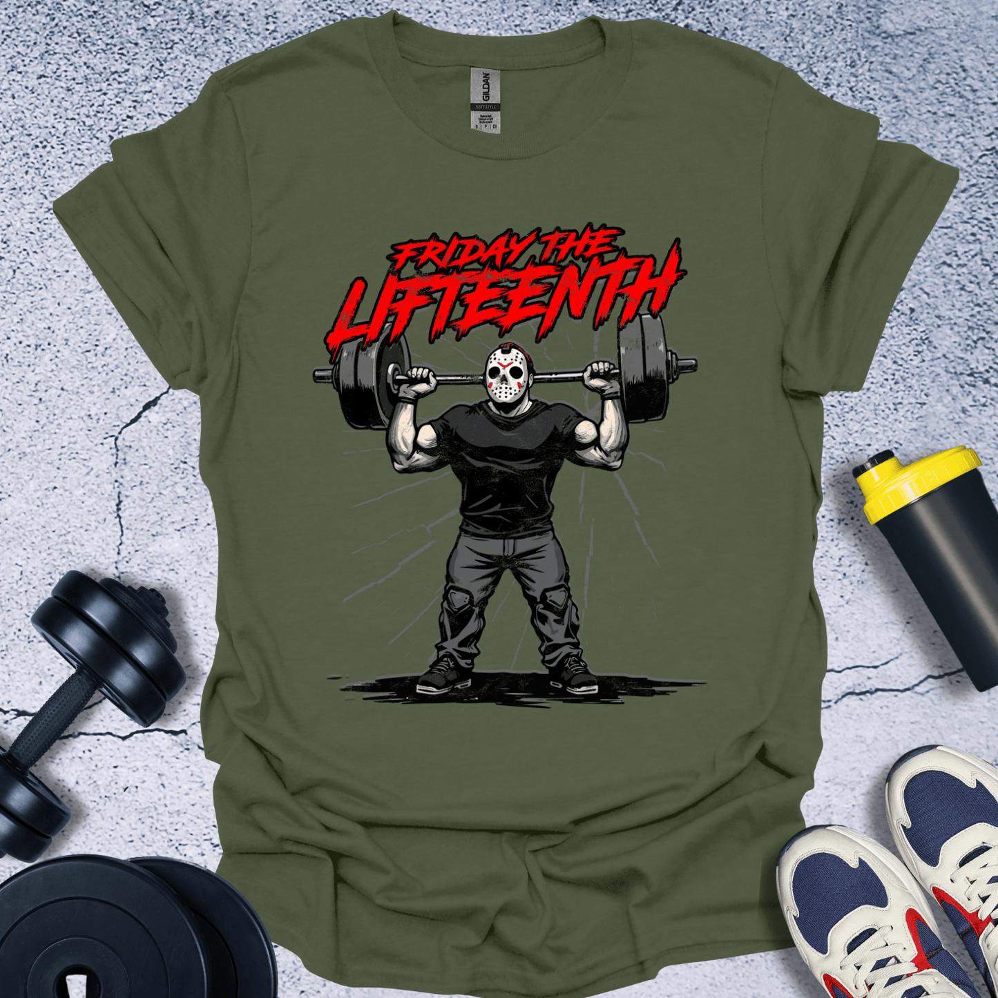 T-Shirt Military Green / S Friday The Lifteenth T-Shirt