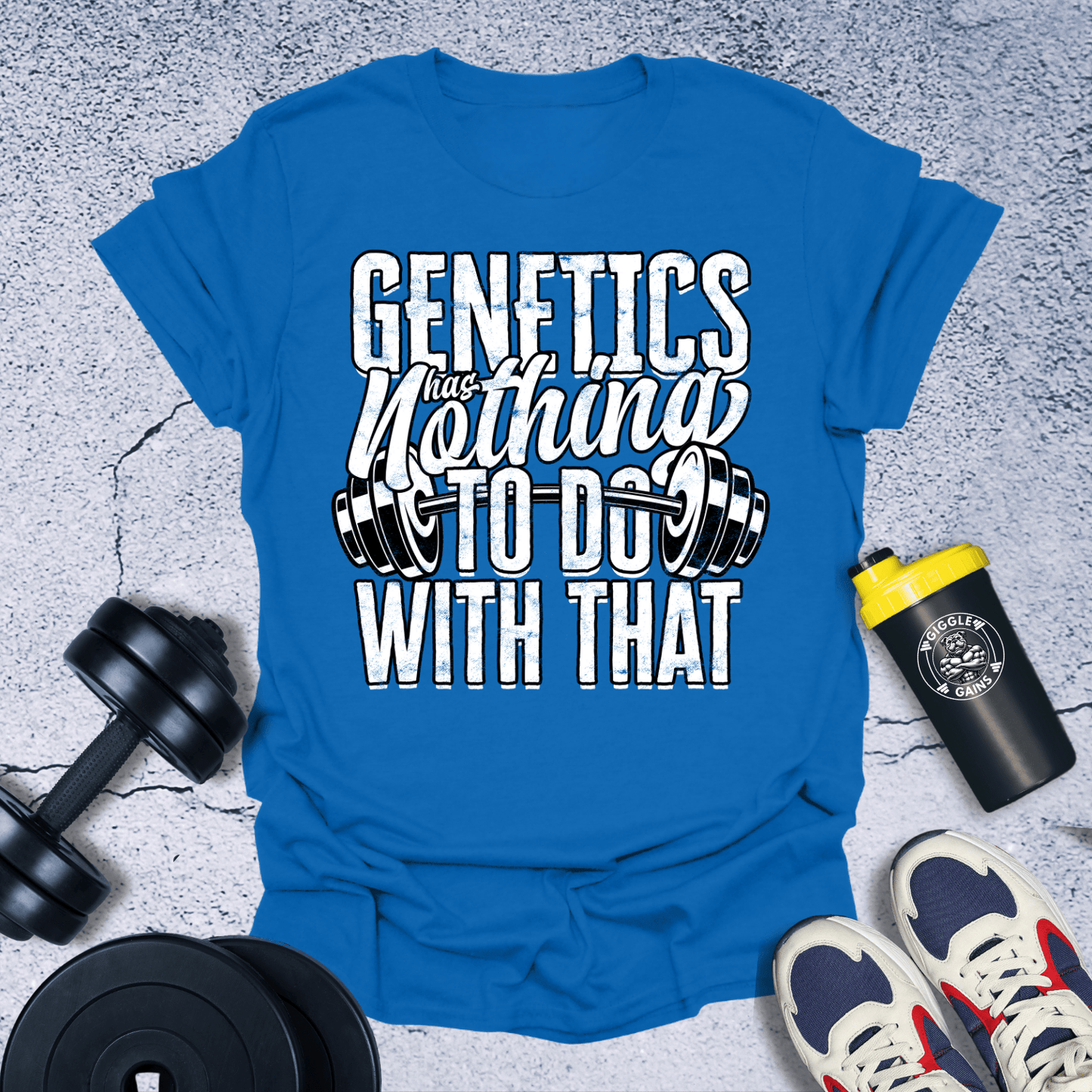 T-Shirt Royal / S Genetics Nothing To Do With That T-Shirt