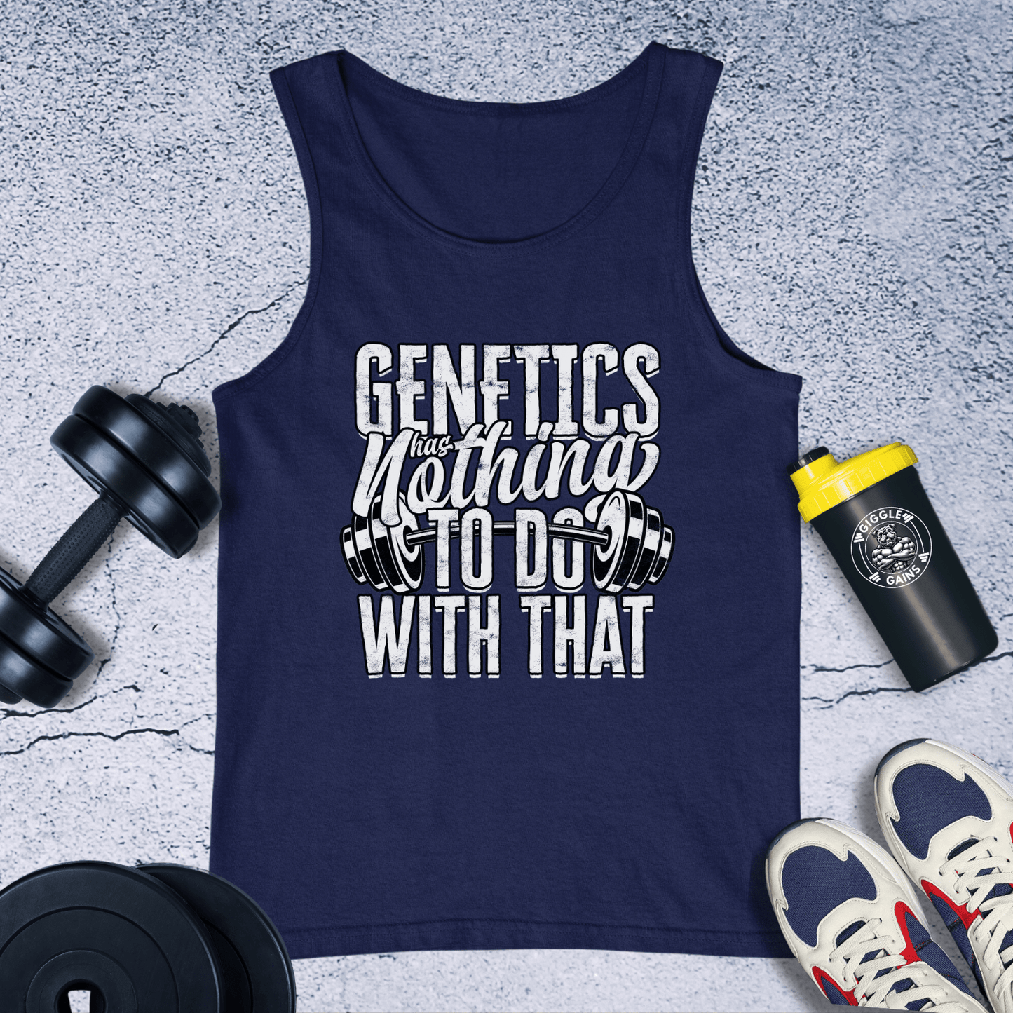 Tank Top Navy / XS Genetics Nothing To Do With That Tank Top