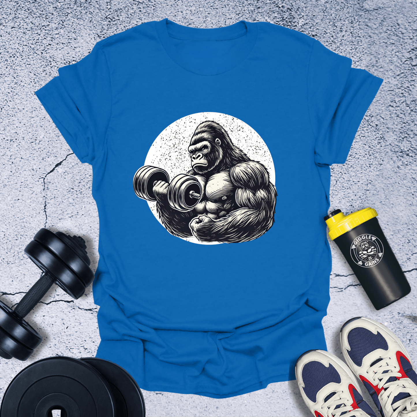 T-Shirt Royal / S Gorilla Power T-Shirt