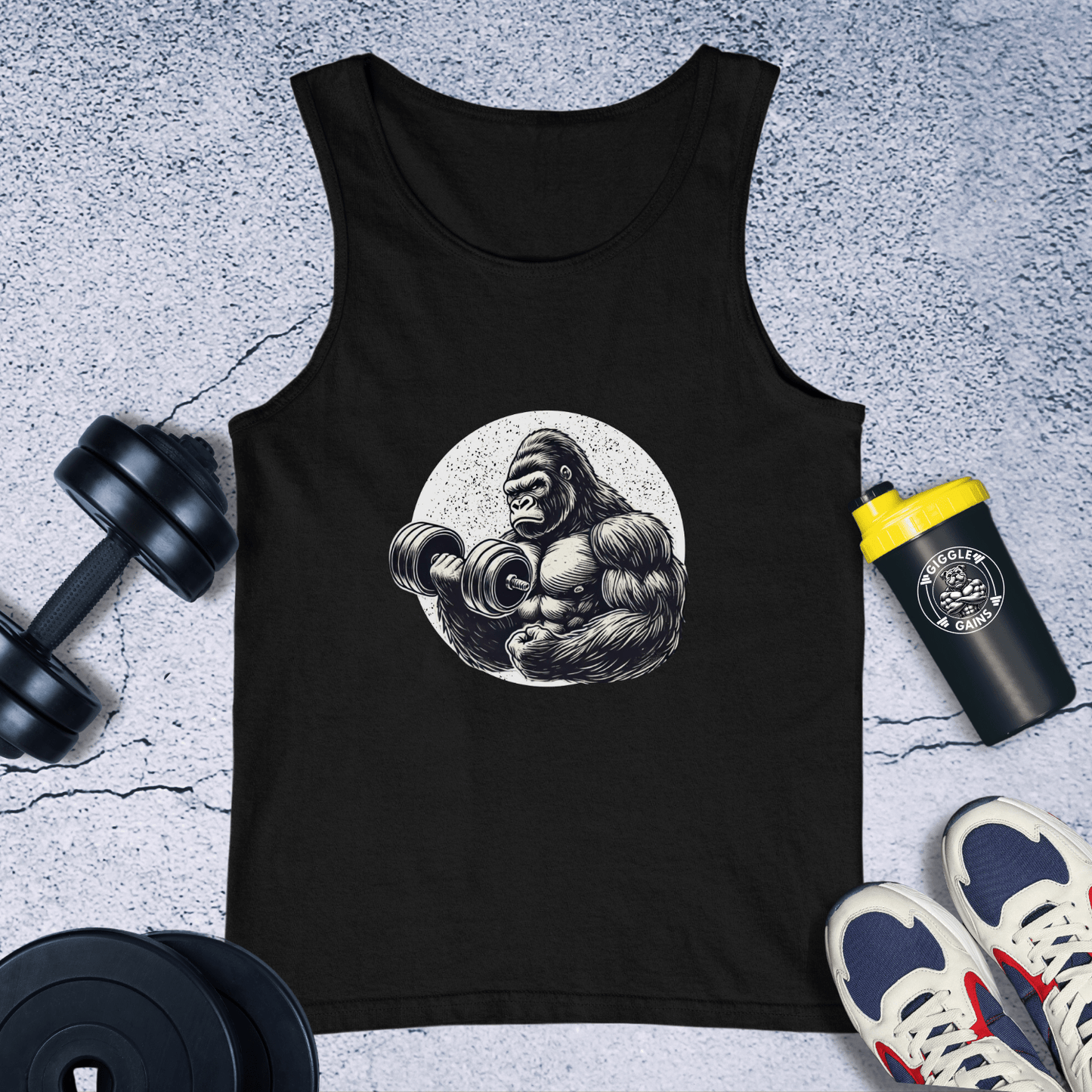 Tank Top Black / XS Gorilla Power Tank Top