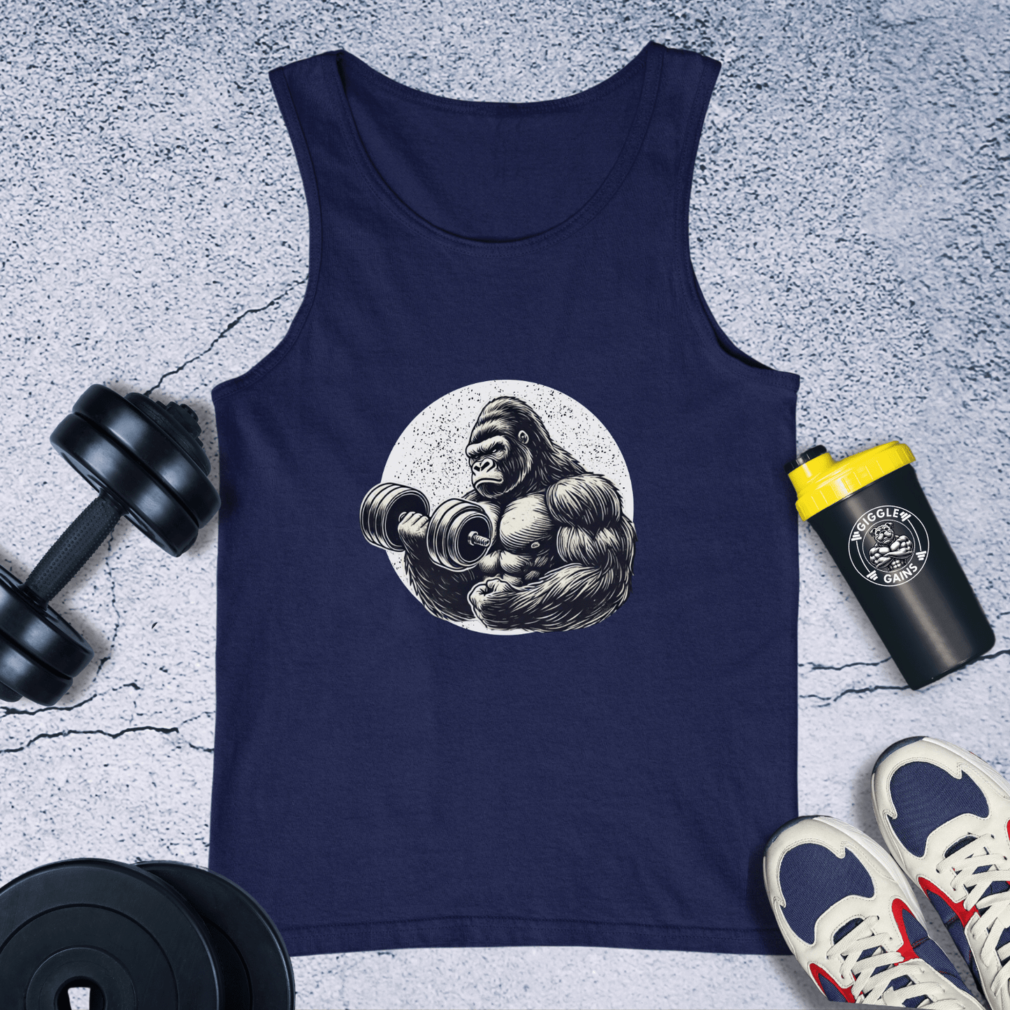 Tank Top Navy / XS Gorilla Power Tank Top