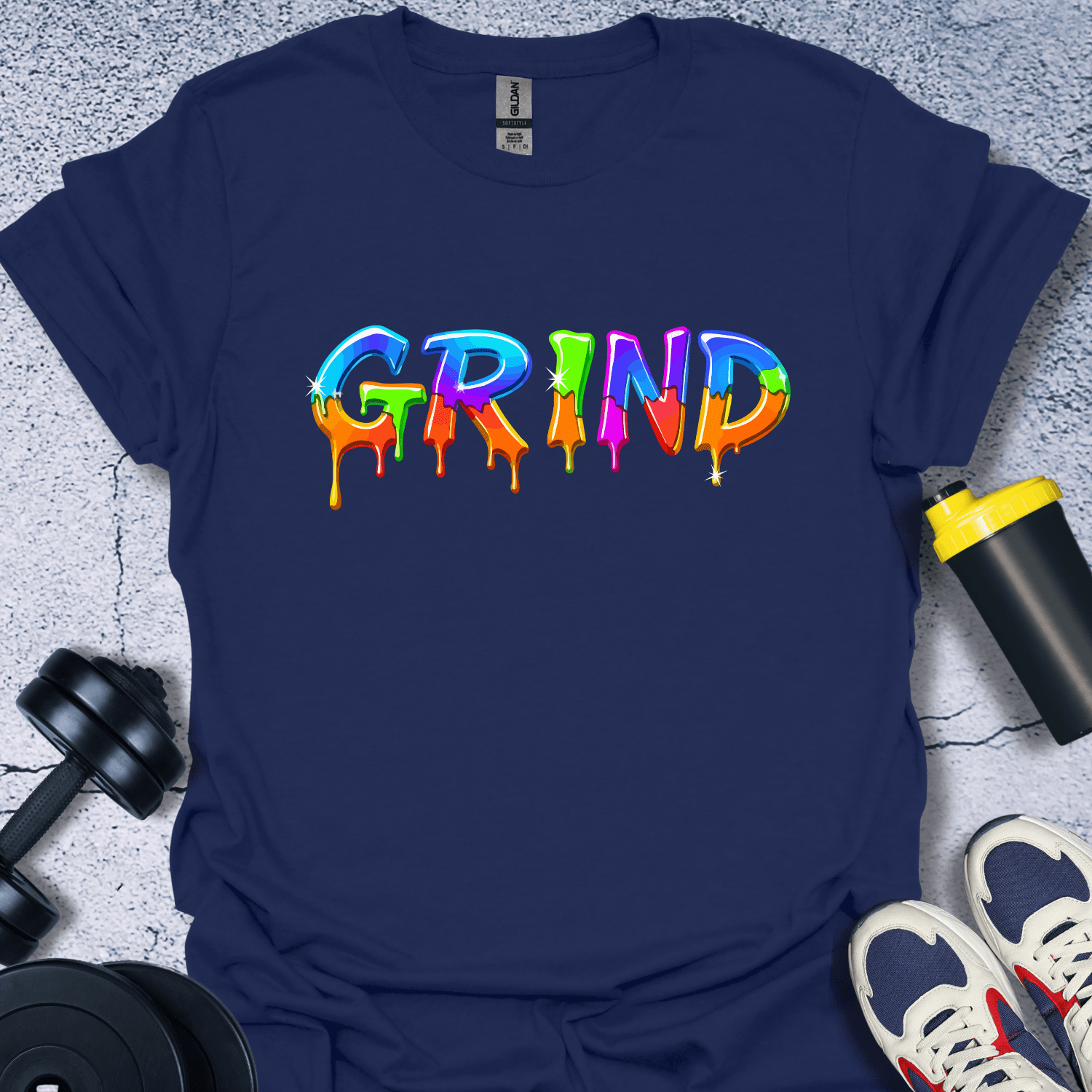 T-Shirt Navy / S Grind T-Shirt