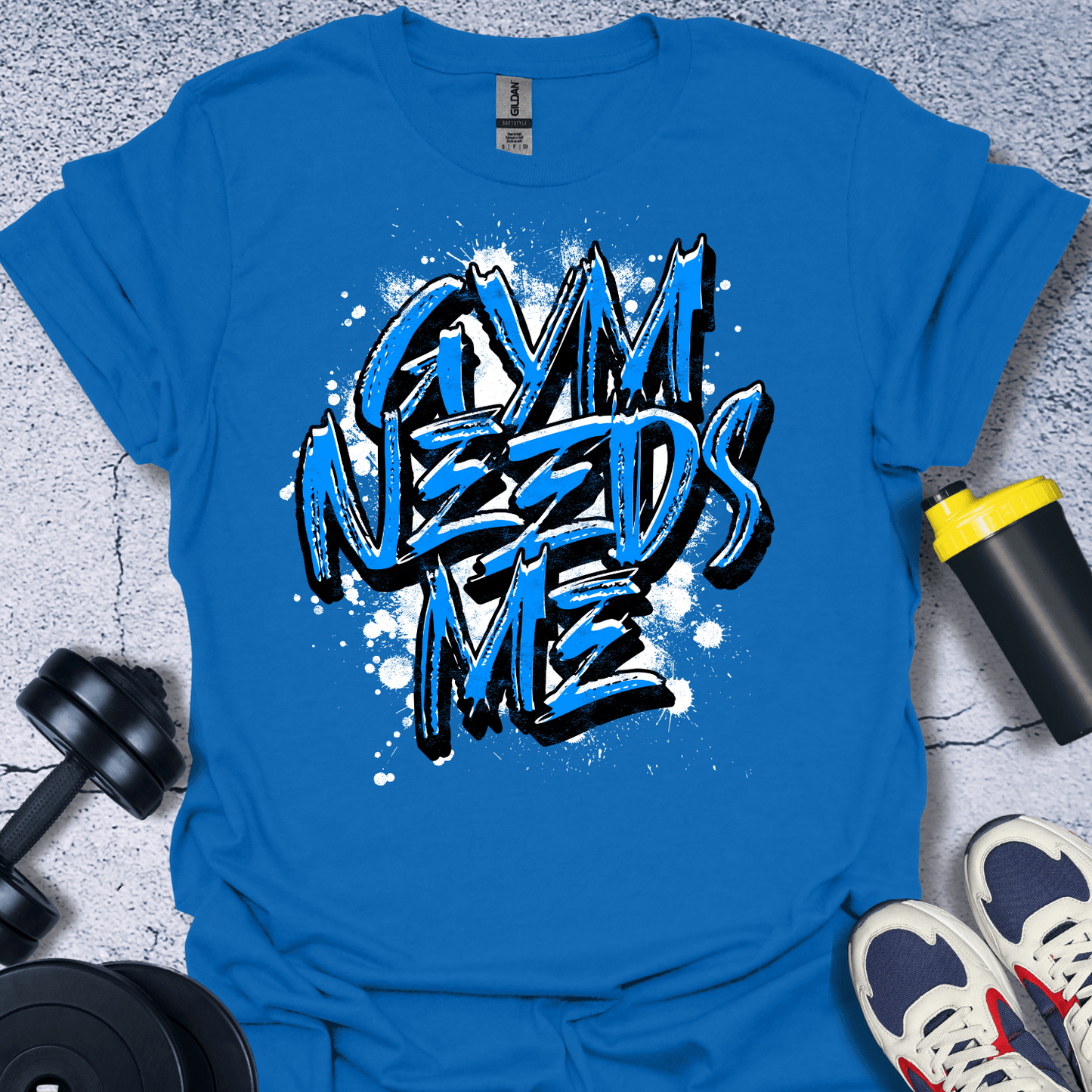 T-Shirt Royal / S Gym Needs Me T-Shirt