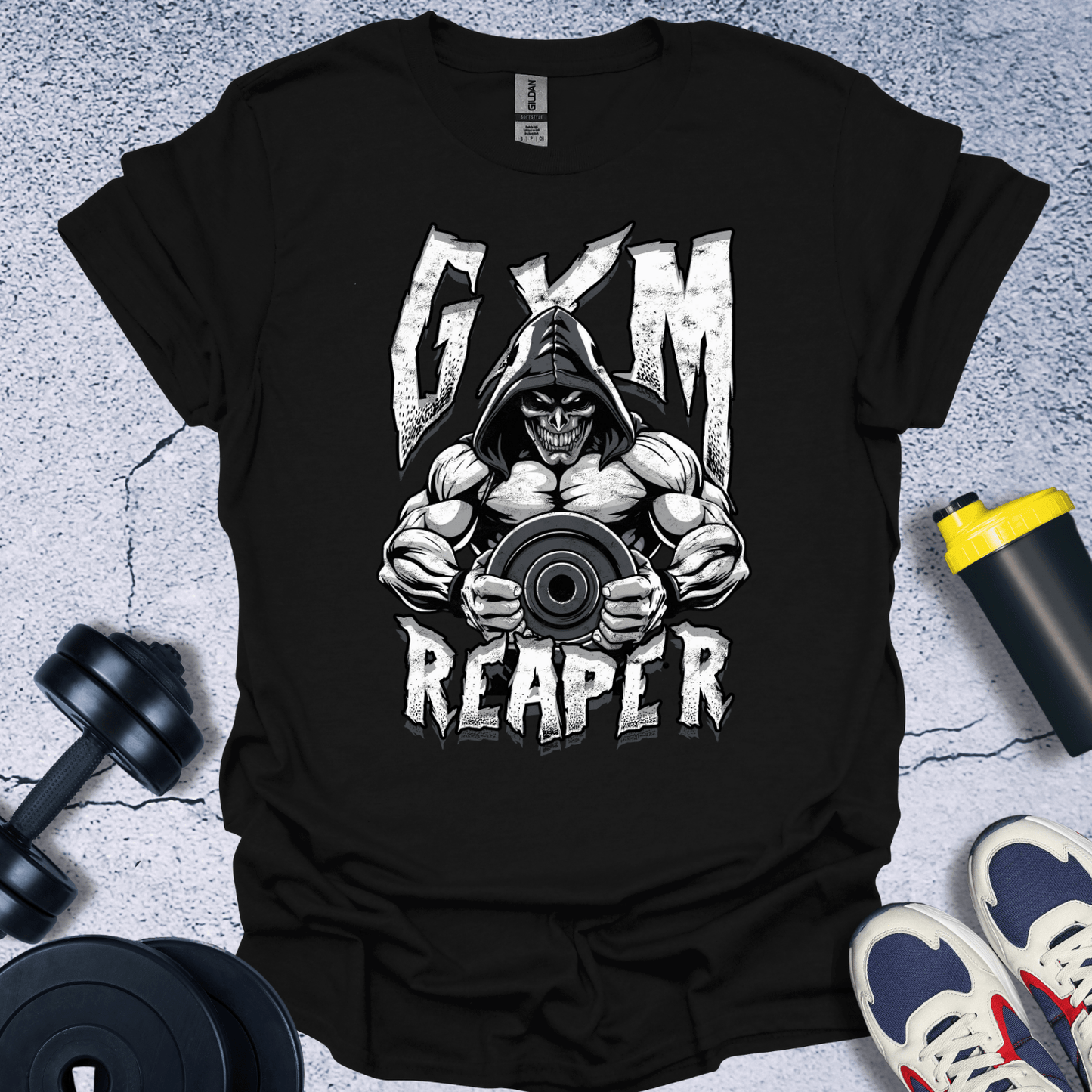 T-Shirt Black / S Gym Reaper T-Shirt