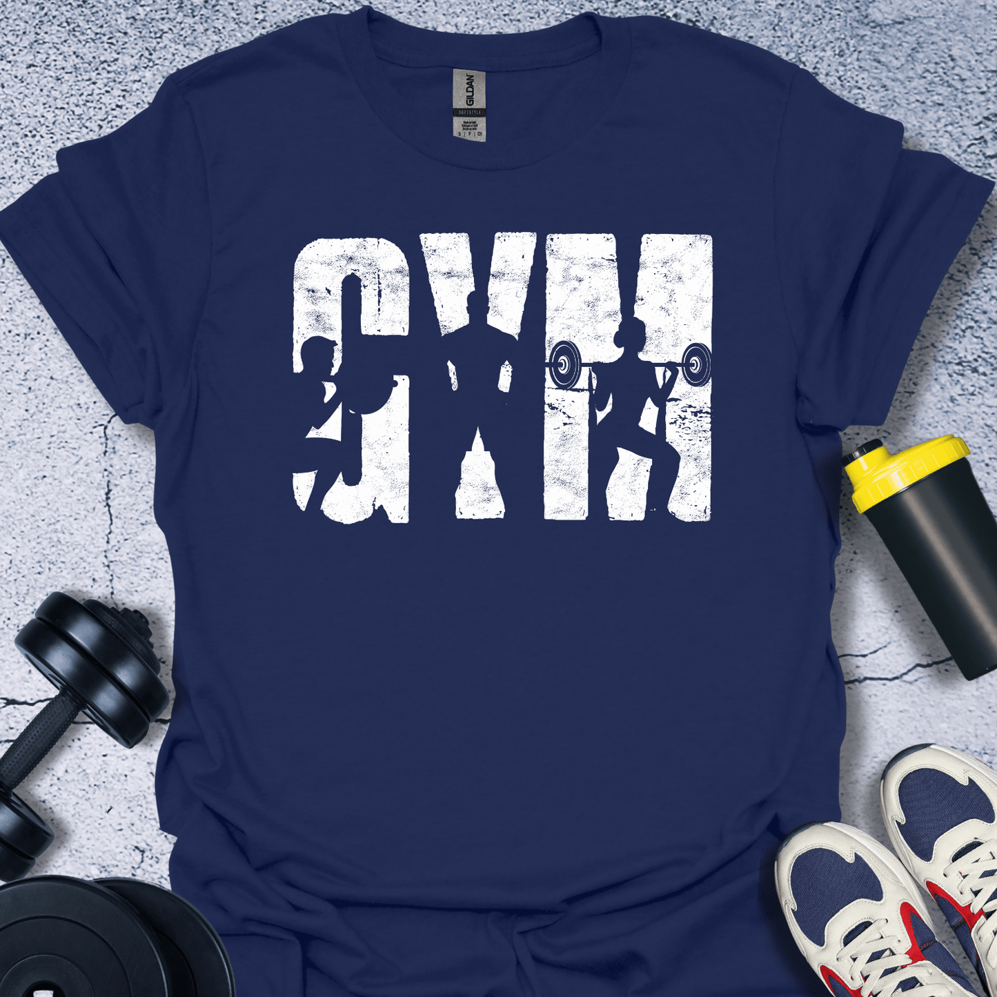 T-Shirt Navy / S Gym T-Shirt