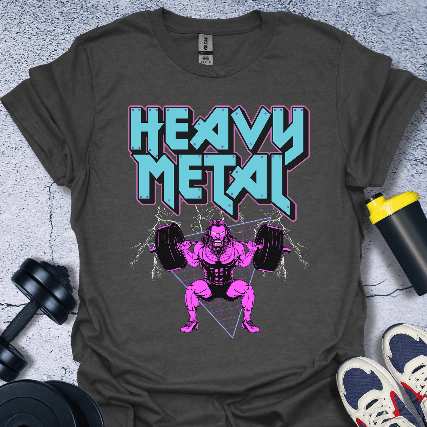 T-Shirt Dark Heather / S Heavy Metal T-Shirt