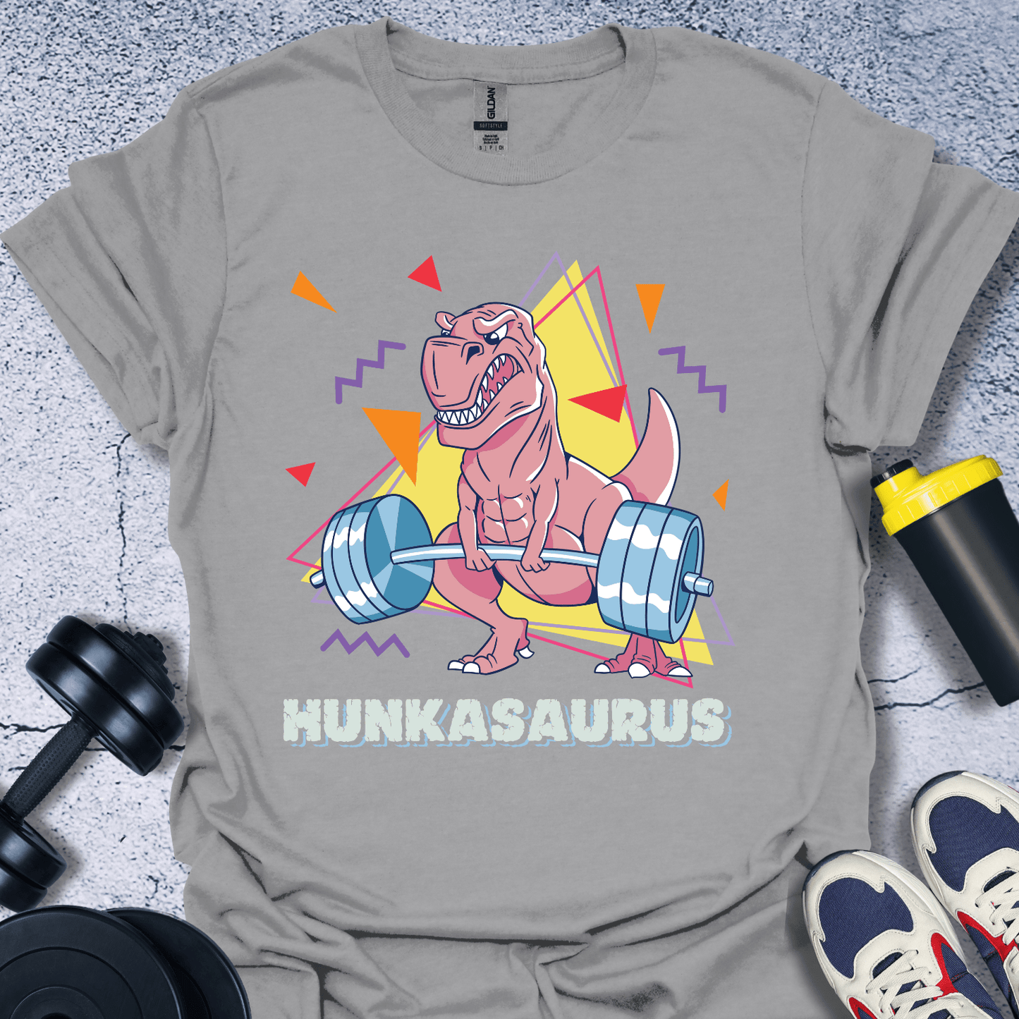 T-Shirt Sport Grey / S Hunkasaurus T-Shirt