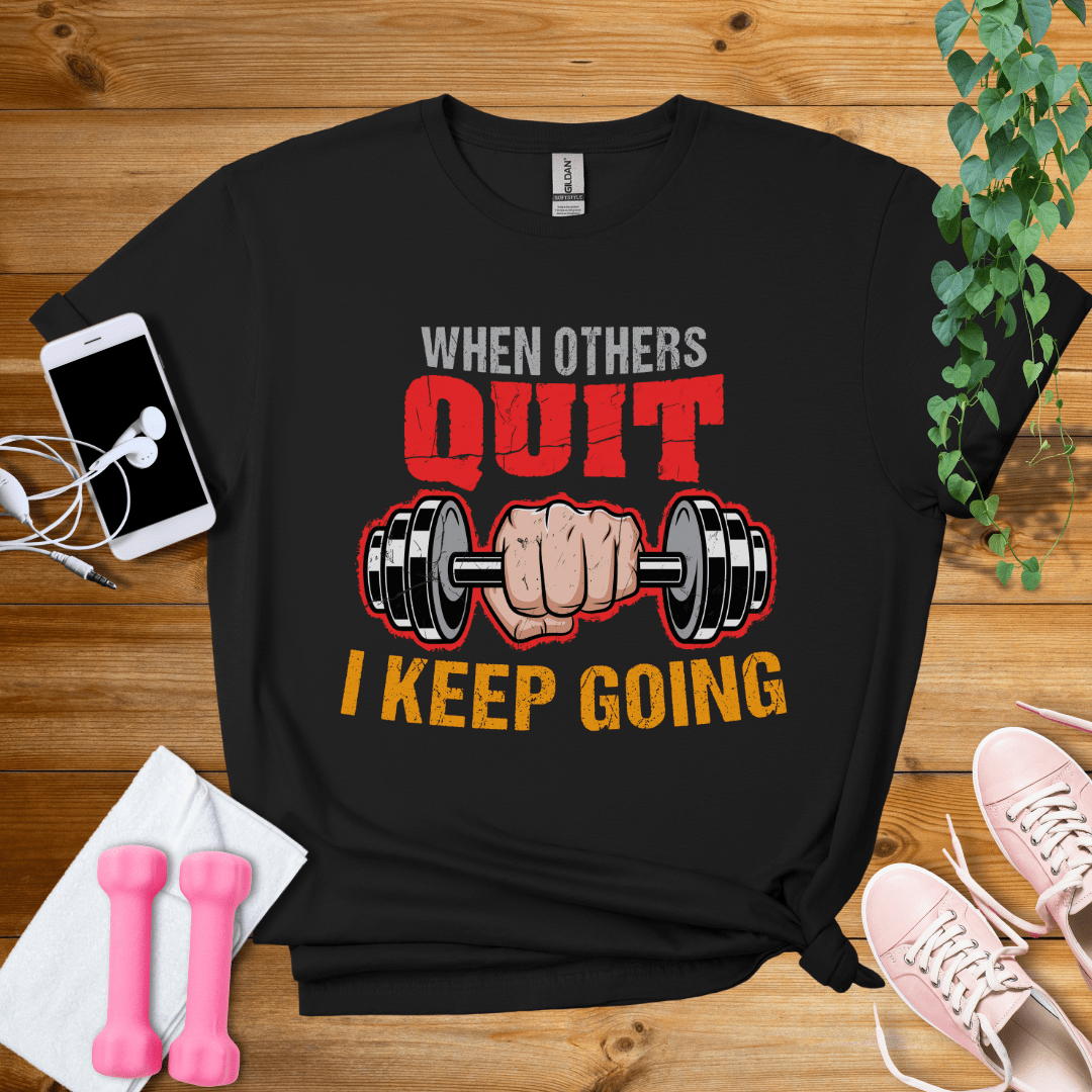 T-Shirt Black / S I Keep Going T-Shirt