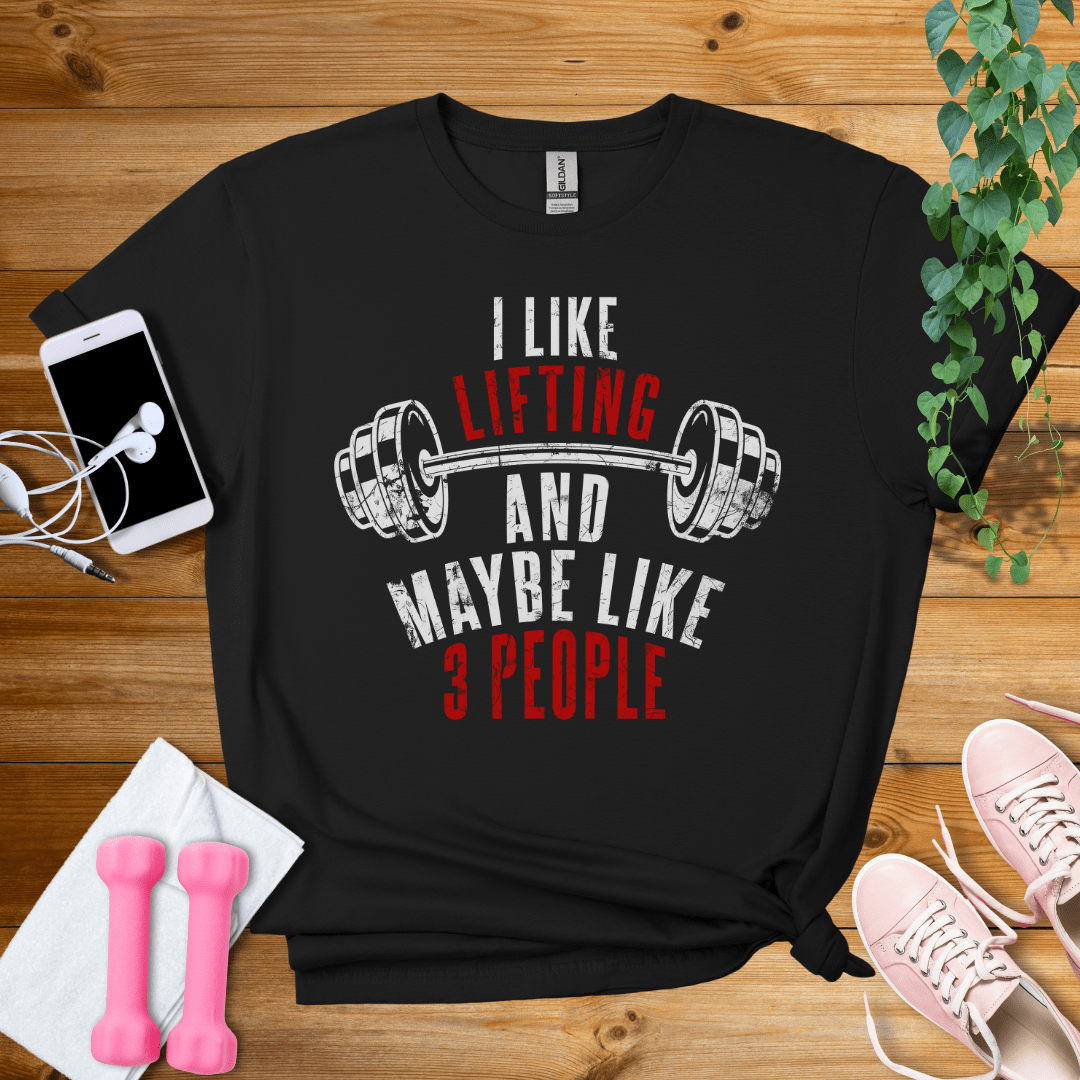 T-Shirt Black / S I like Lifting T-Shirt