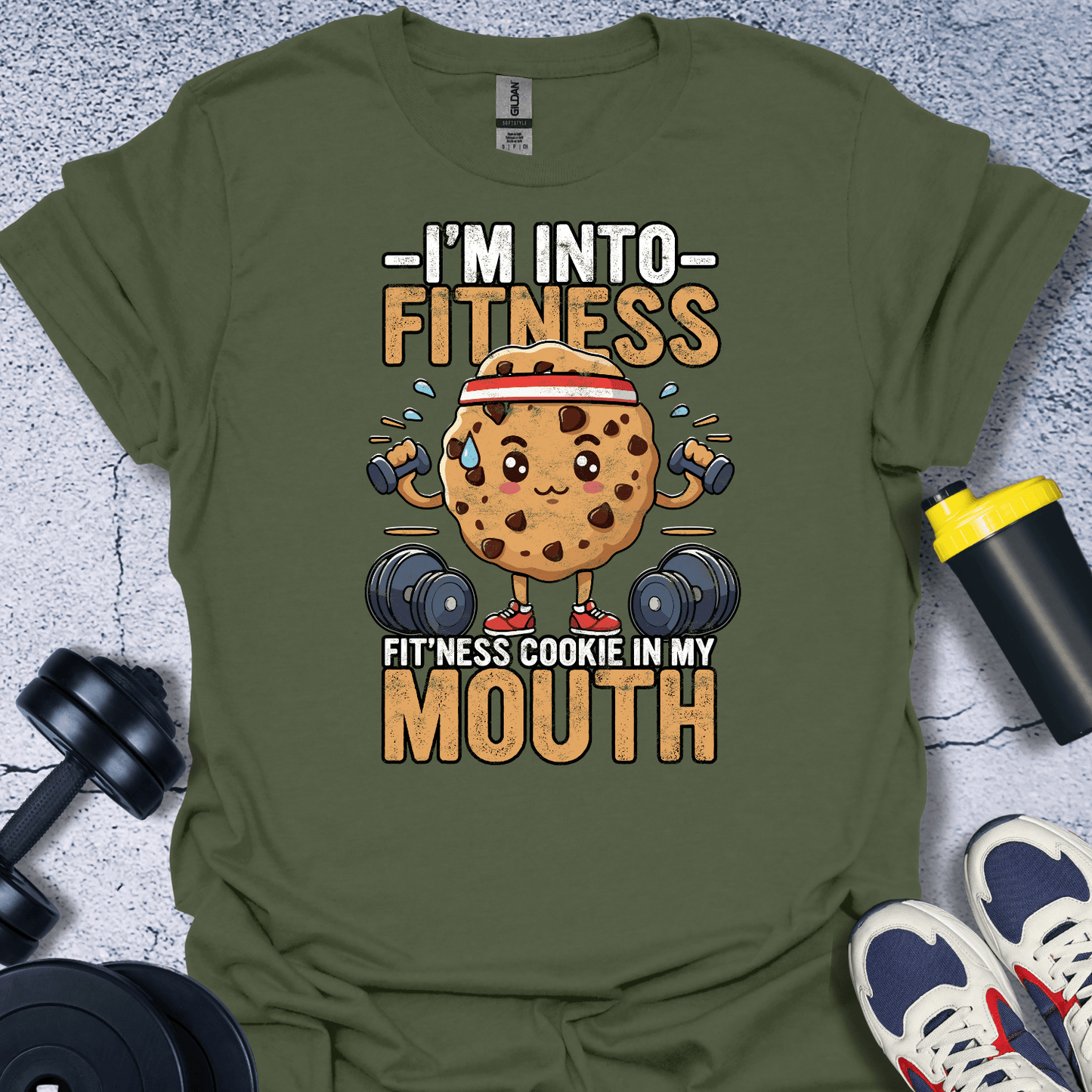 T-Shirt Military Green / S I'm Into Fitness T-Shirt