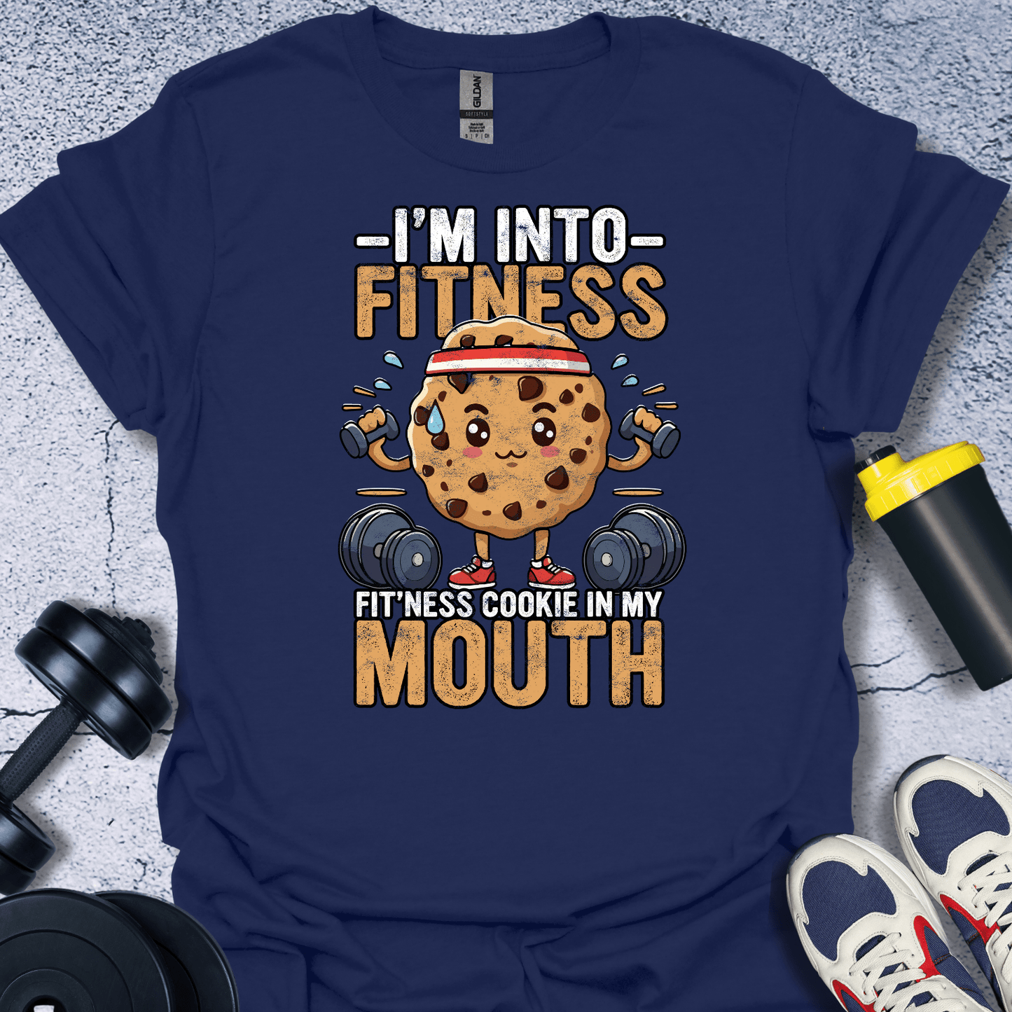 T-Shirt Navy / S I'm Into Fitness T-Shirt