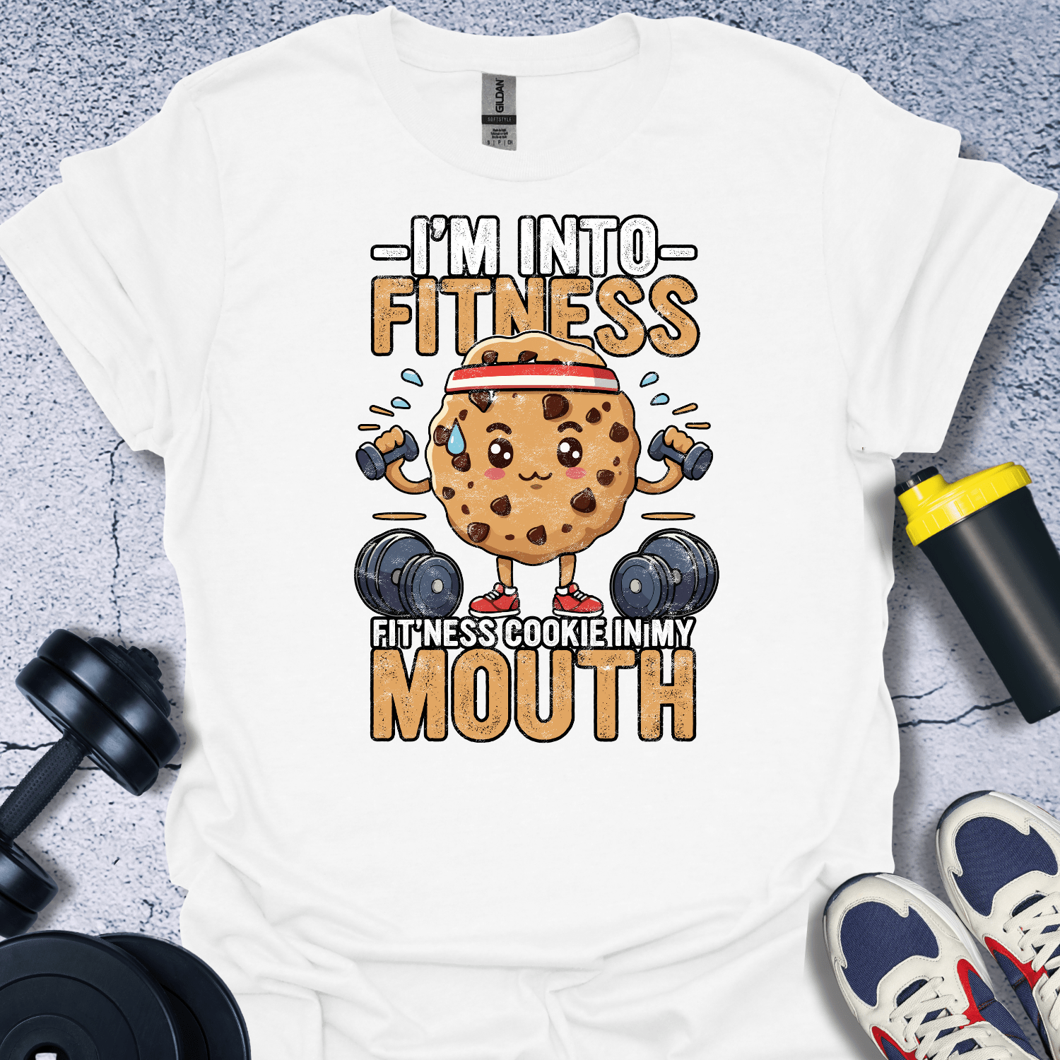 T-Shirt White / S I'm Into Fitness T-Shirt