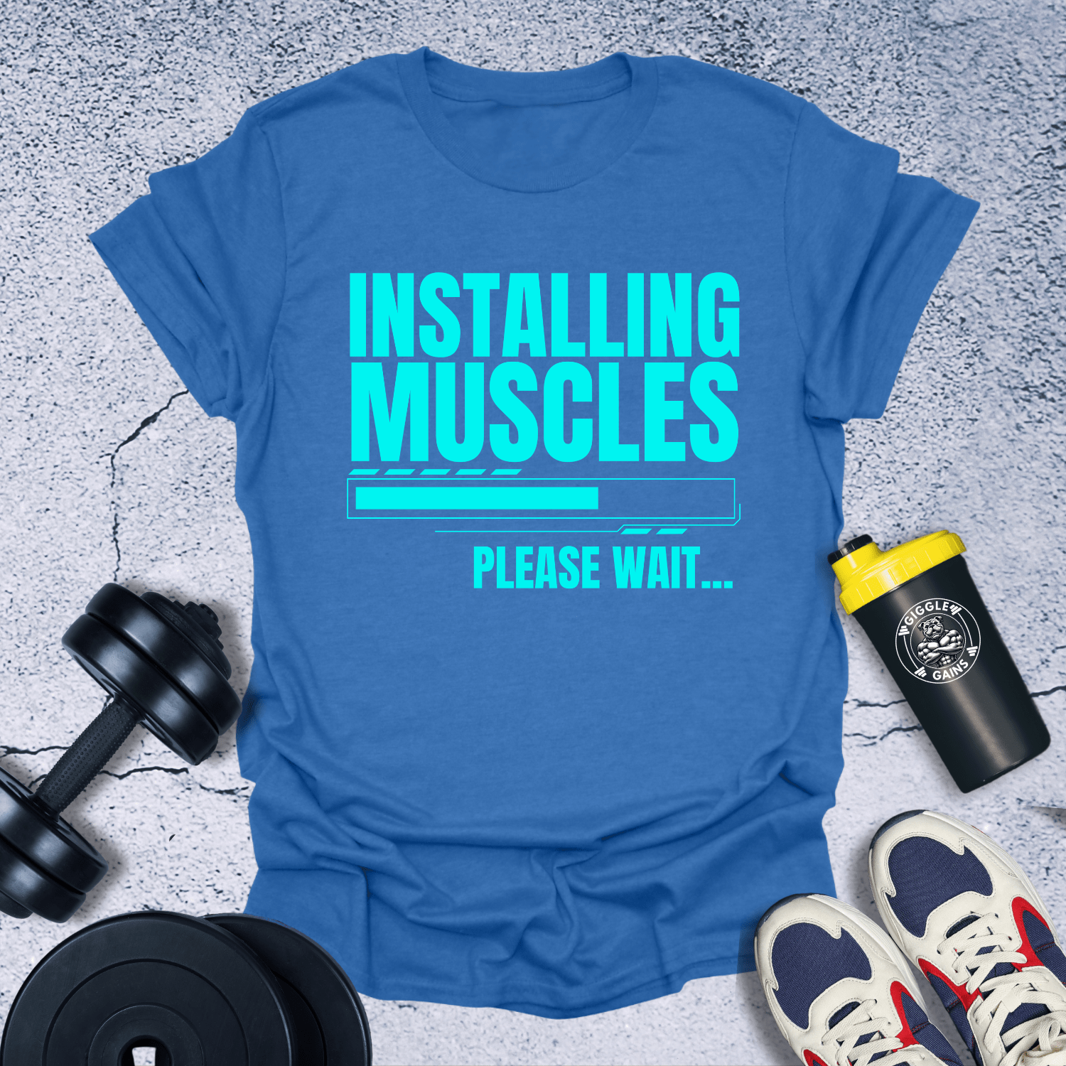 T-Shirt Installing Muscles T-Shirt