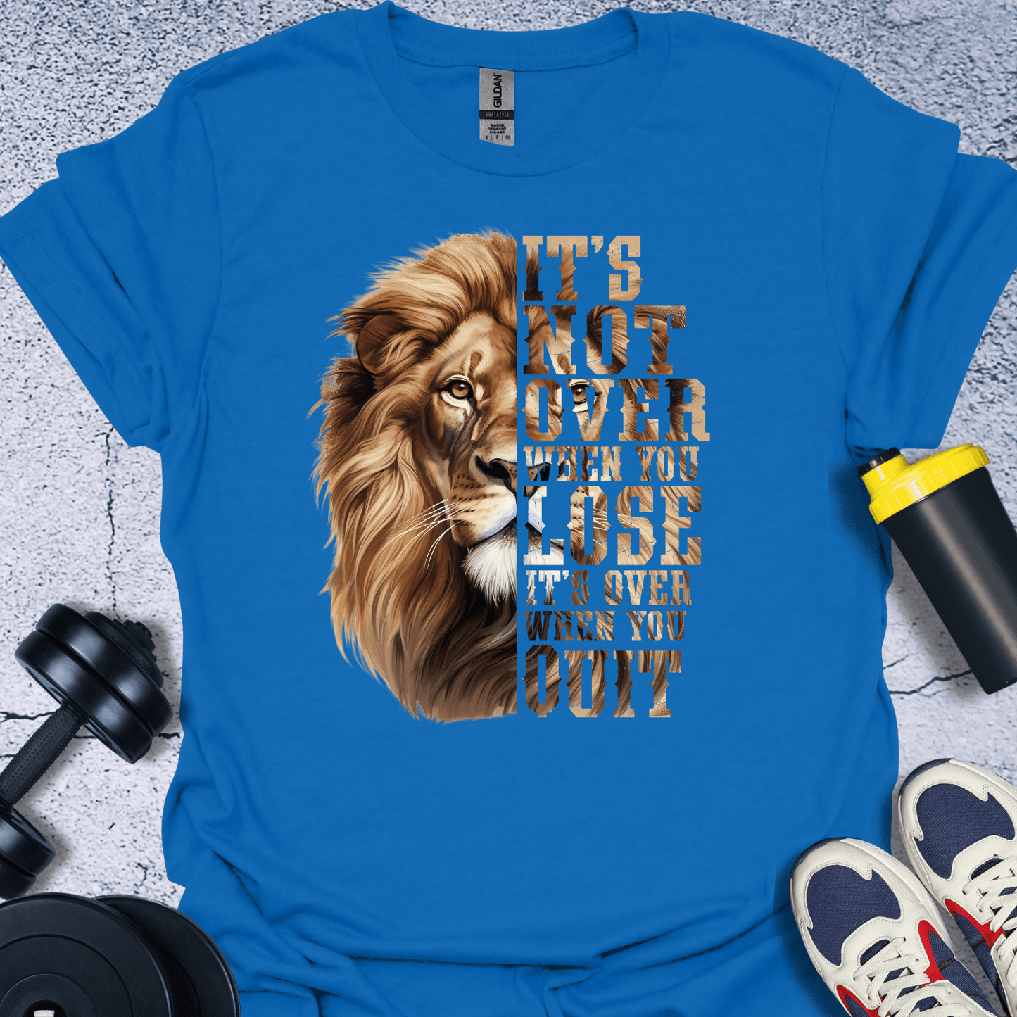 T-Shirt Royal / S It's Not Over T-Shirt