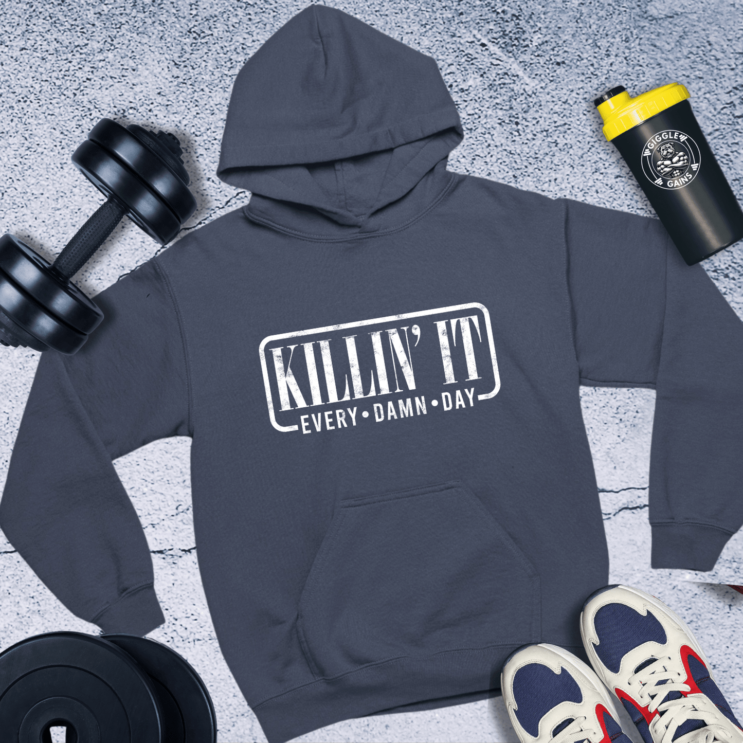 Hoodie Navy / S Killin' It Hoodie