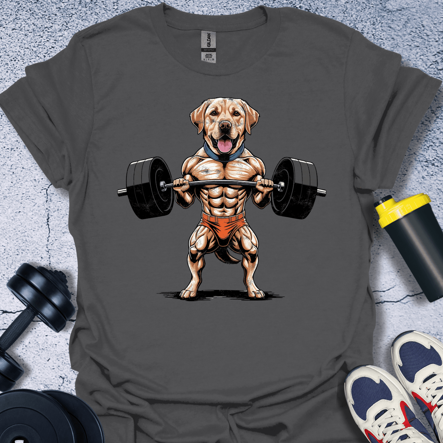 T-Shirt Charcoal / S Labrador Lifter T-Shirt