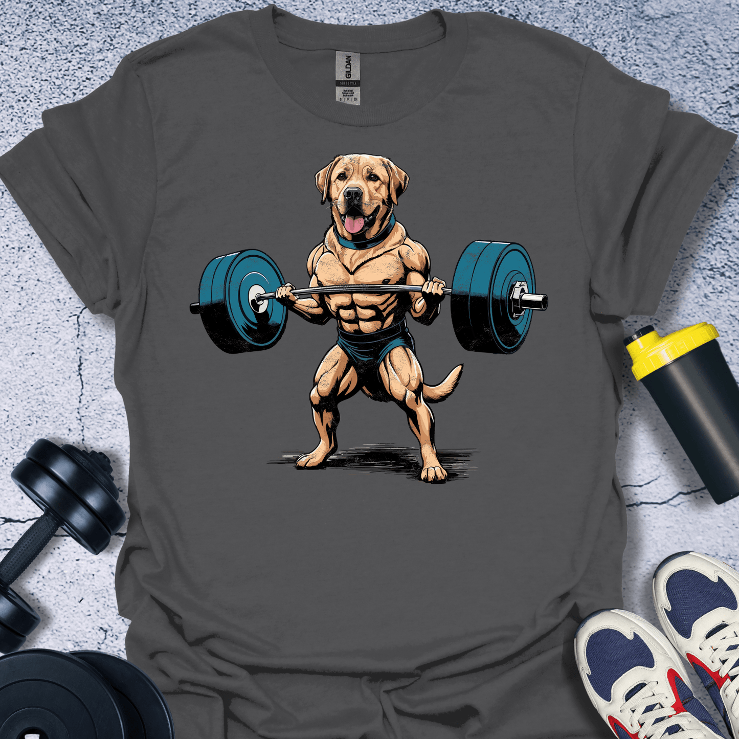 T-Shirt Charcoal / S Labrador Power T-Shirt