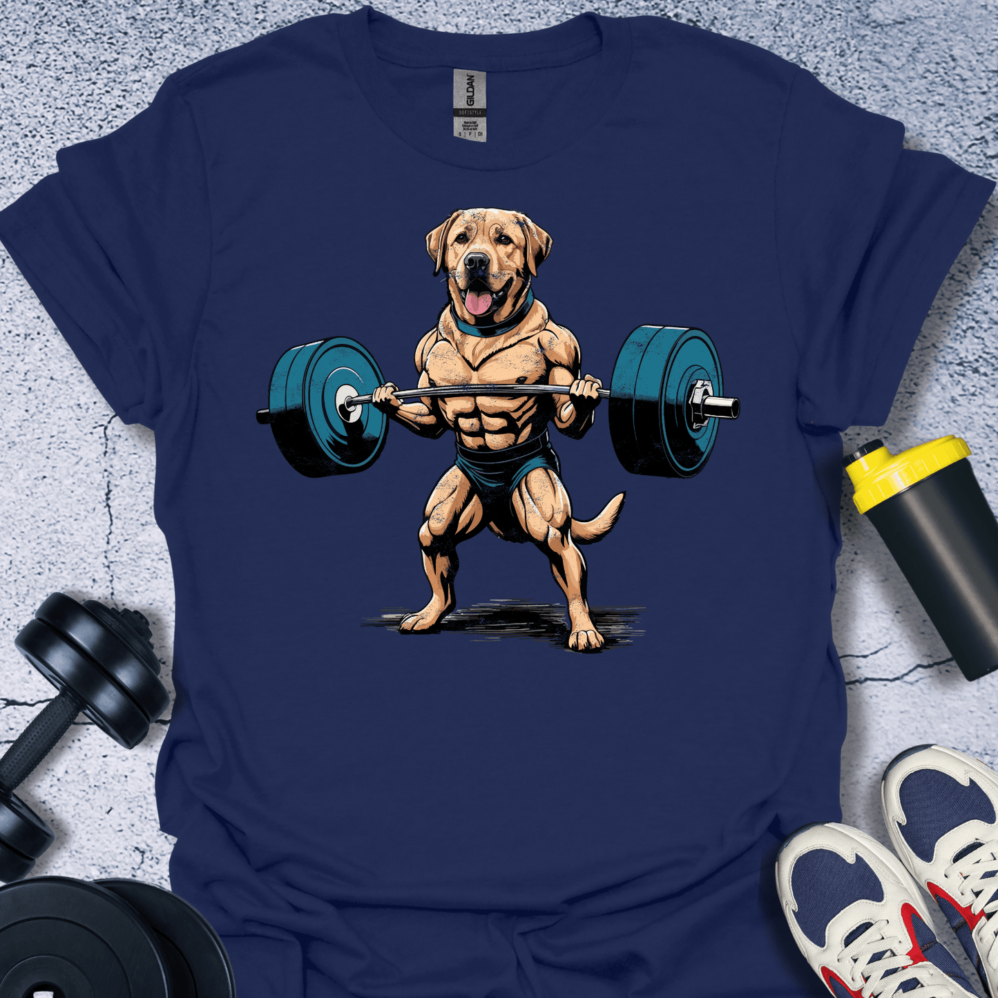 T-Shirt Navy / S Labrador Power T-Shirt