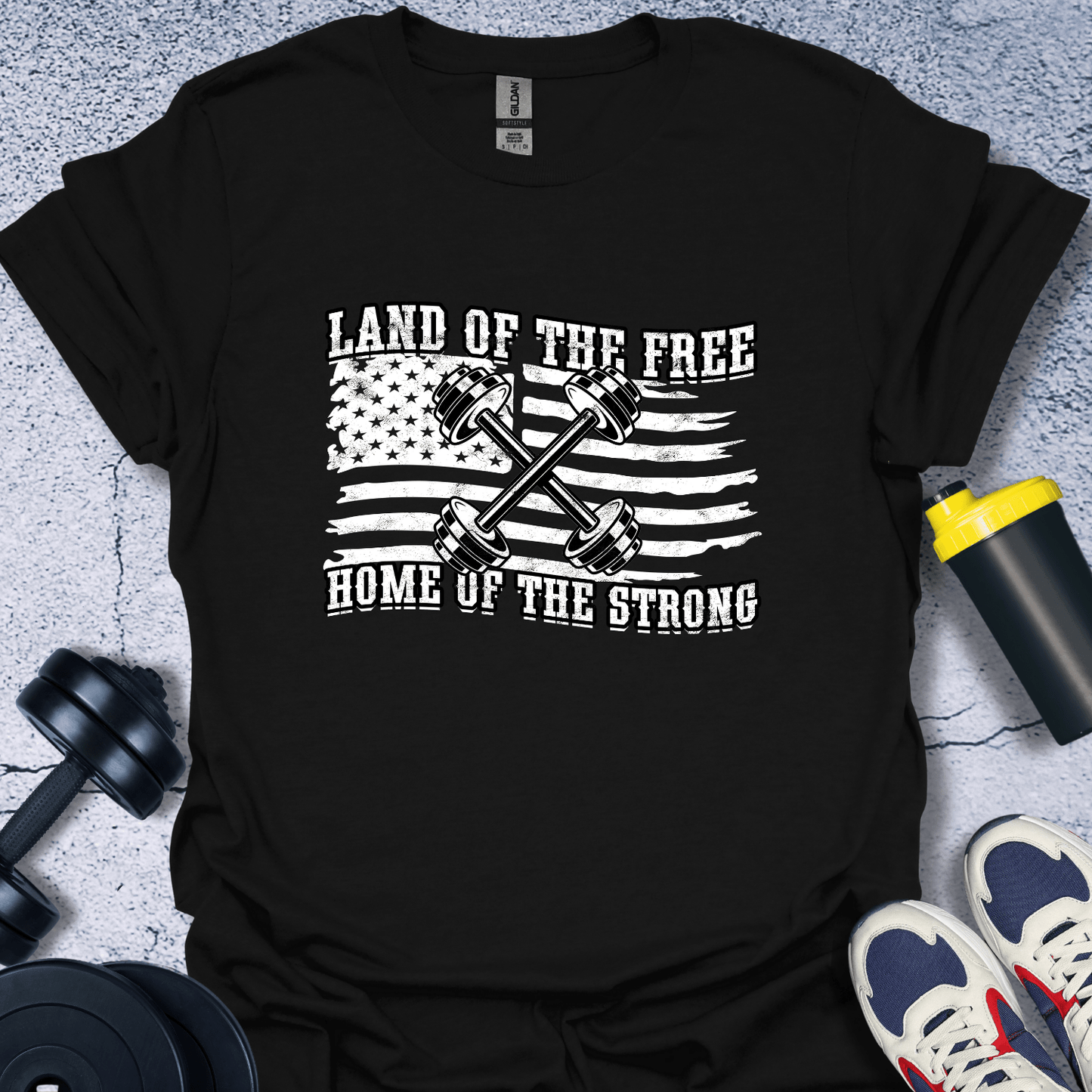 T-Shirt Black / S Land Of The Free T-Shirt