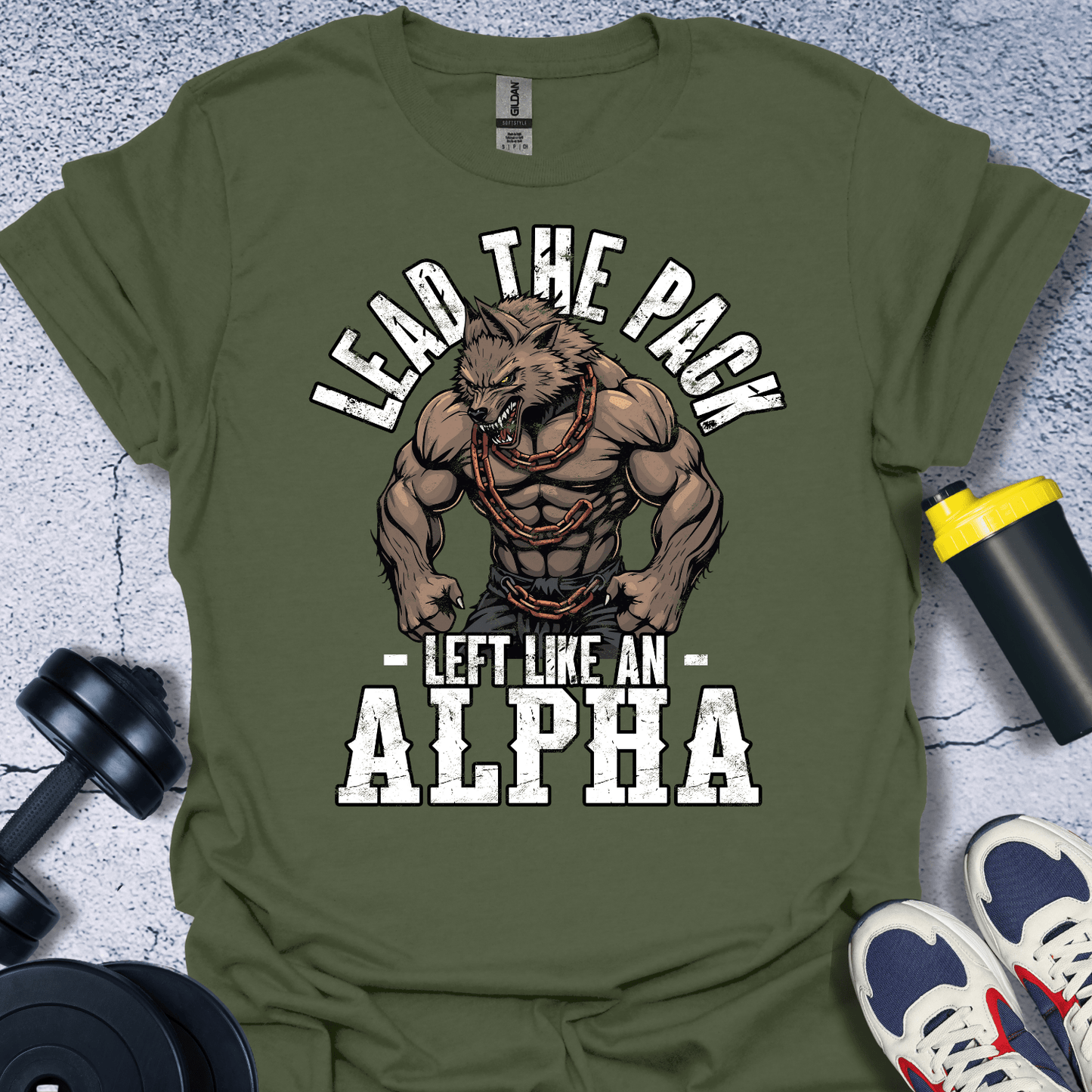 T-Shirt Military Green / S Lead The Pack T-Shirt