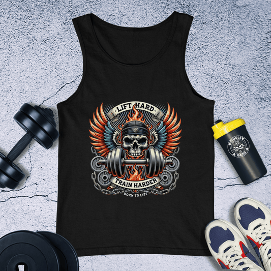 Tank Top Black / XS Lift Hard Train Harder Tank Top