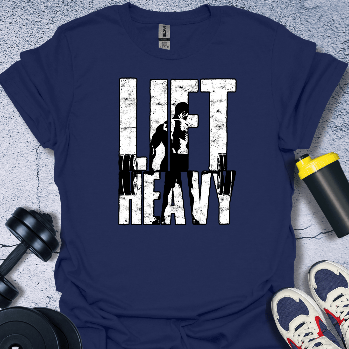 T-Shirt Navy / S Lift Heavy T-Shirt