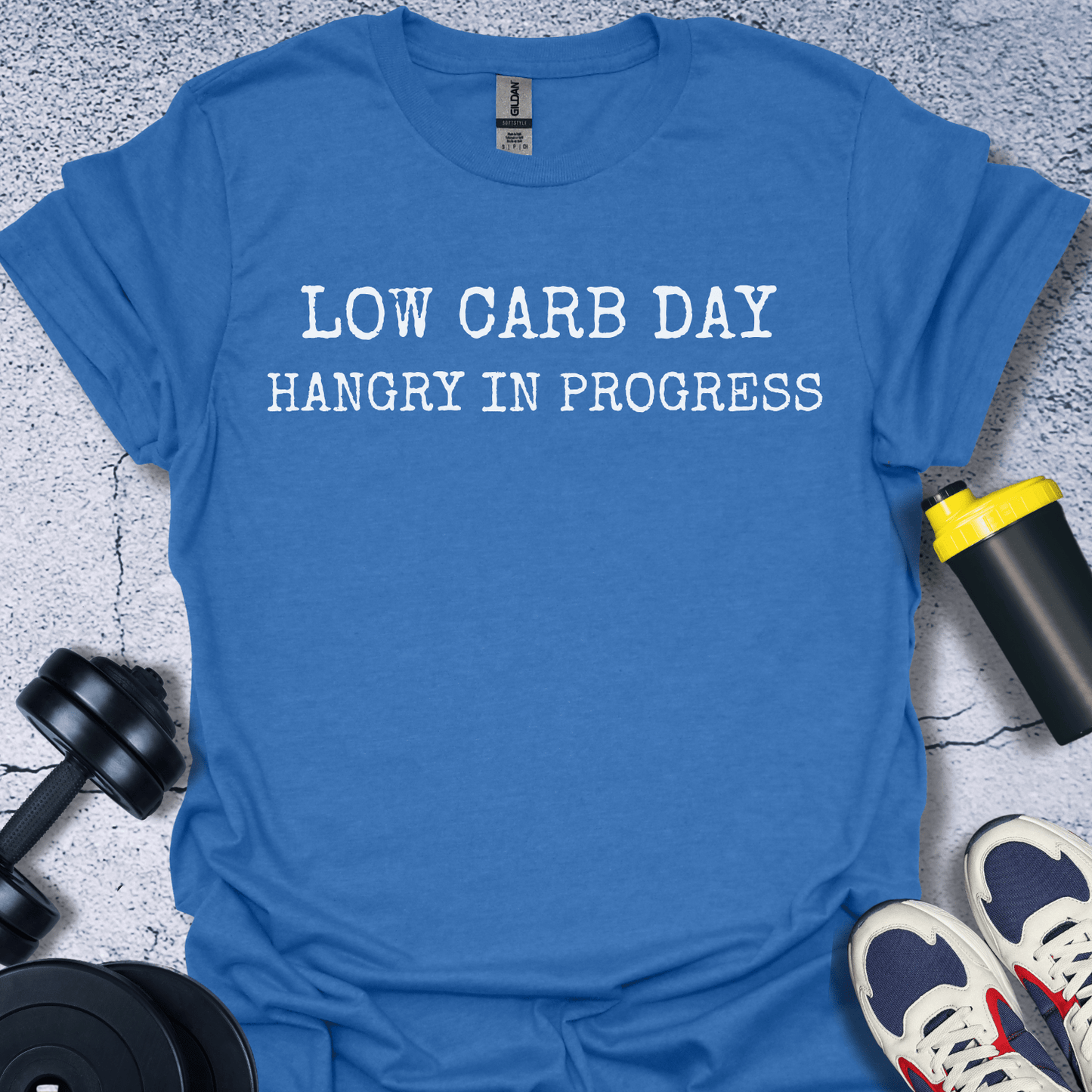 T-Shirt Heather Royal / S Low Carb Day T-Shirt