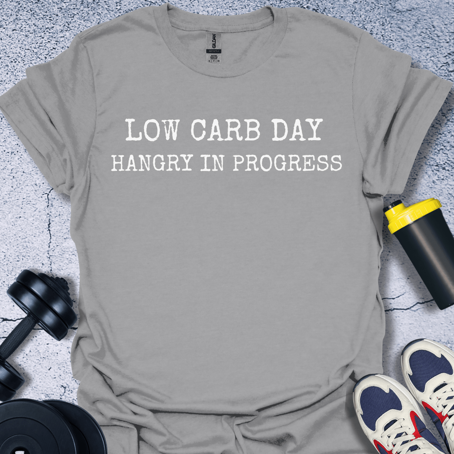 T-Shirt Sport Grey / S Low Carb Day T-Shirt