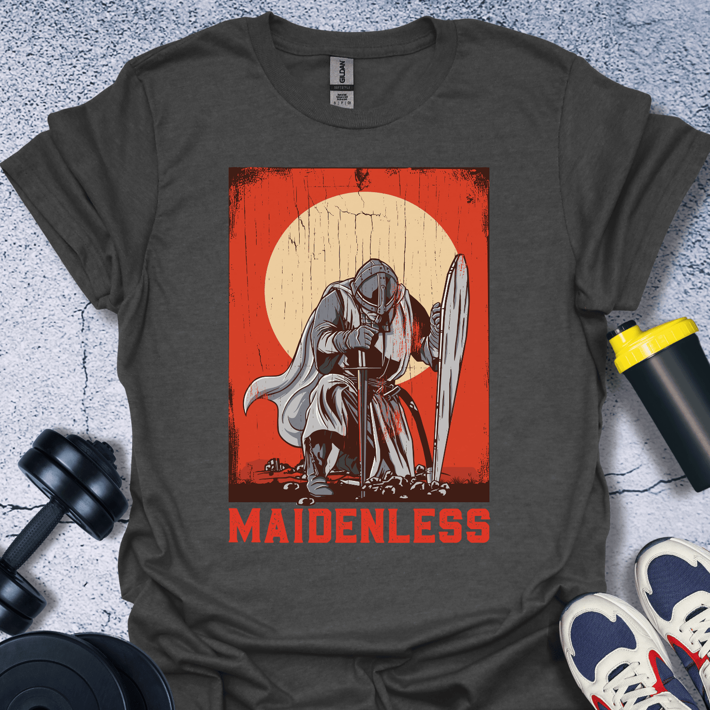 T-Shirt Dark Heather / S Maidenless T-Shirt