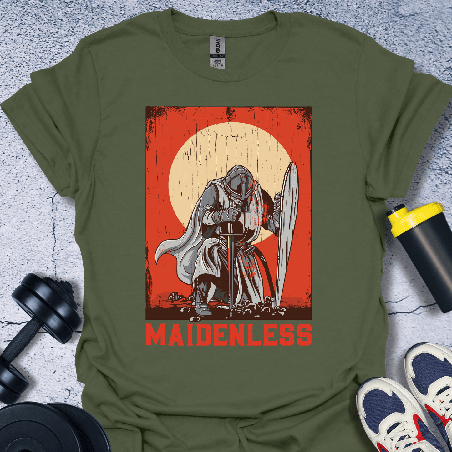 T-Shirt Military Green / S Maidenless T-Shirt