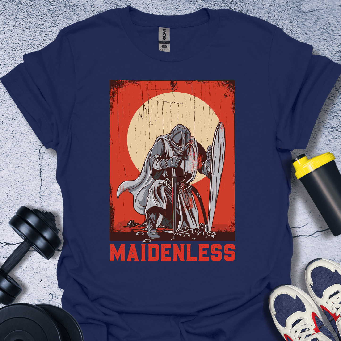 T-Shirt Navy / S Maidenless T-Shirt