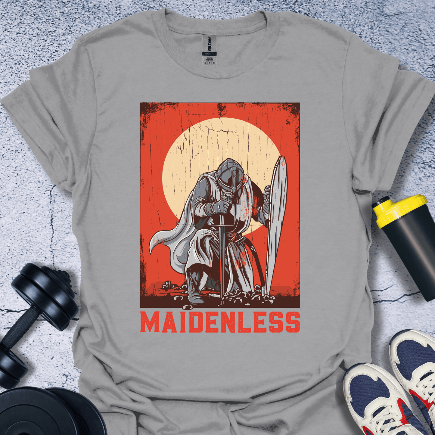 T-Shirt Sport Grey / S Maidenless T-Shirt