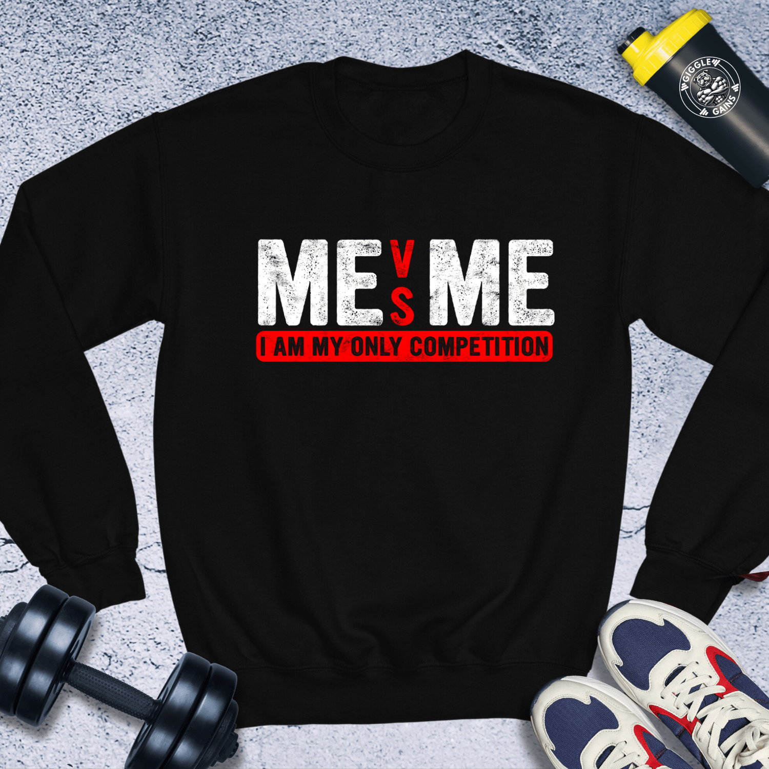 Sweatshirt Black / S ME vs. ME Crewneck